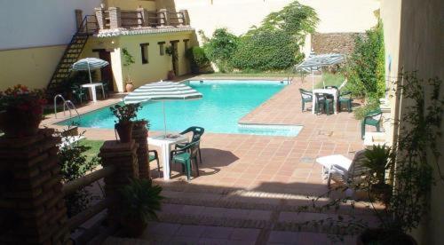 Hotel Paris Lanjaron Bagian luar foto